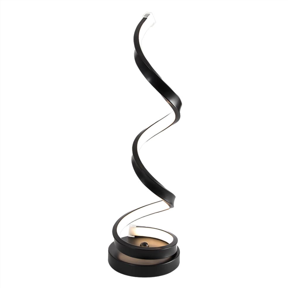 Twirl Metal and Rubber LED Table Lamp– elevenpast