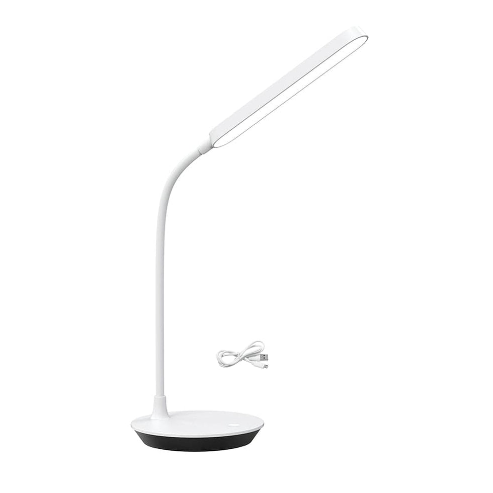 Lent LED Table Lamp - Rechargeable and Dimmable | Black or White ...
