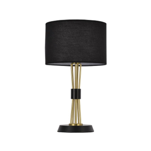 elevenpast table lamp Daniella Table Lamp Black and Gold TL692 BLACK 6007226084559