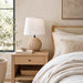 elevenpast table lamp Sancho Rattan Table Lamp Natural | White TL696 RATTAN 6007226084863