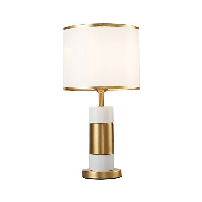 elevenpast table lamp Hamptons Gold and Marble Table Lamp TL697 WHITE/GOLD 6007226085099