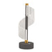 elevenpast Table Lamp Twist Metal and Acrylic LED Table Lamp Black TL845 BLACK 6007226087468