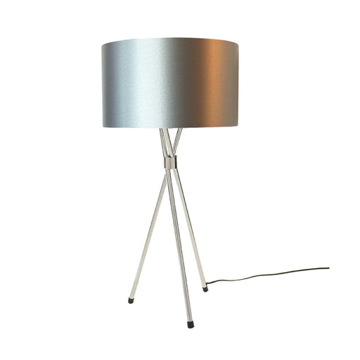 elevenpast table lamp Silver Shaded Tripod Table Lamp TLMT0007 | SHAD0776