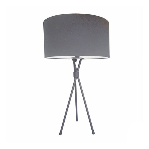 elevenpast table lamp Grey Plain Tripod Table Lamp TLMT0008C | SHAD0607
