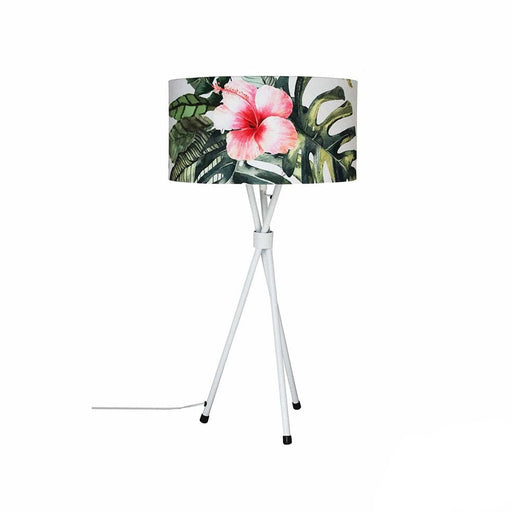 elevenpast table lamp White Hibiscus Table Lamp TLMT0008W | SHAD0810