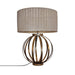 elevenpast table lamp Gold & Taupe Raffia Bartley Metal and Fabric Table Lamp Black | Gold TLMT0023-L