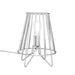 elevenpast table lamp White Fuke Metal Table Lamp in White | Black | Grey TLMT0094