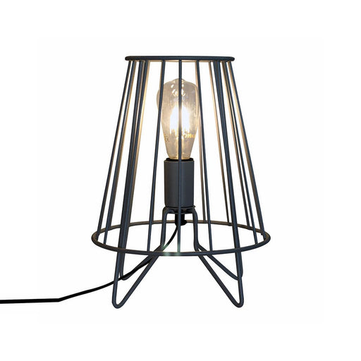 elevenpast table lamp Black Fuke Metal Table Lamp in White | Black | Grey TLMT0095