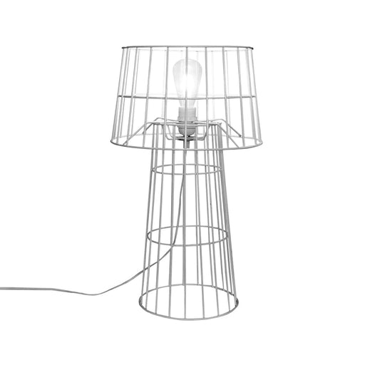 elevenpast table lamp Grey Lighthouse Table Lamp & Shade Grey | Aqua | White TLMT0098