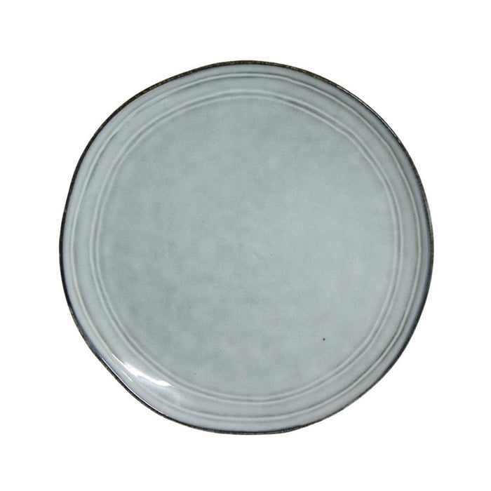 elevenpast plate Side Plate Ceramic Grey Blue Plate Set Of 6 | Side or Dinner TM117006