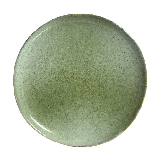 elevenpast Dinner Ceramic Speckled Green Plate Set Of 6 | Side or Dinner TM117043