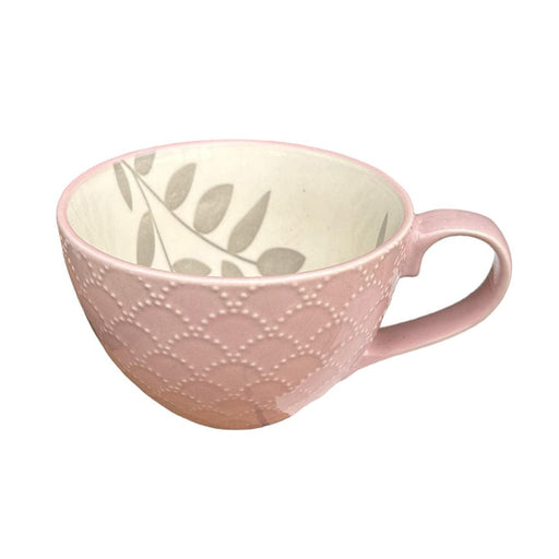 elevenpast Pink Ceramic Flower Pattern Mug Light Grey | Grey Blue | Pink | Blue TM24ST0103689C