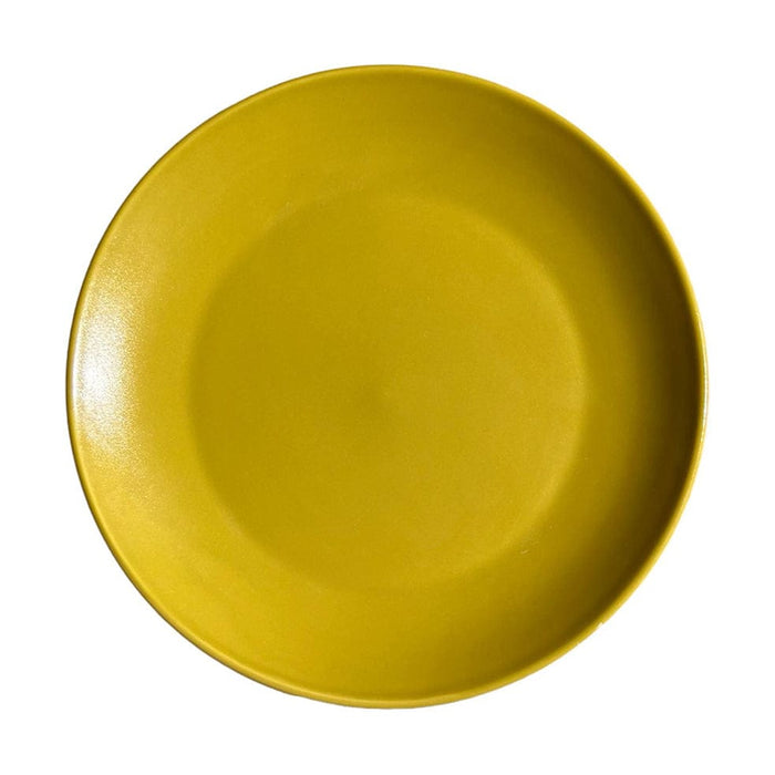 elevenpast Mustard Yellow Ceramic Side Plate Blue | Mustard Yellow | Orange TM24ST0103933A