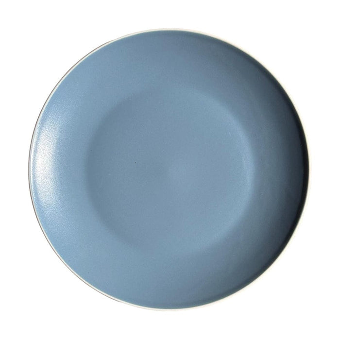 elevenpast Blue Ceramic Side Plate Blue | Mustard Yellow | Orange TM24ST0103933B
