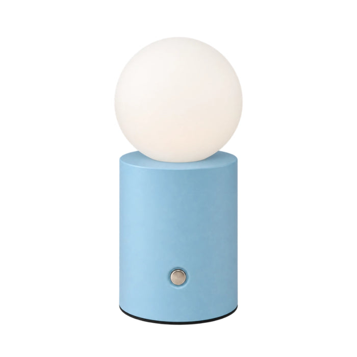 Tobi Rechargeable Globe Lamp -  Wood | Blue | Orange | Green