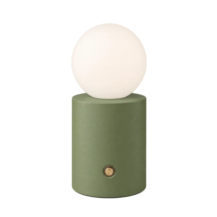 Tobi Rechargeable Globe Lamp -  Wood | Blue | Orange | Green