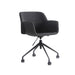 elevenpast Chairs Black and Grey Tuscan Office Chair with Wheels TUSOFFBKGR 633710852807