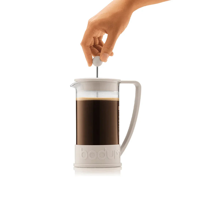 elevenpast french press Bodum Brazil French Press Coffee Maker White - 3 Cup | 8 Cup
