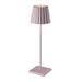 elevenpast table lamp Pink Plisse Rechargeable Table Lamp - Dimmable | Six Colour Options UB.189205