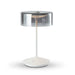 elevenpast table lamp Signal White Crystal Rechargeable Table Lamp | White, Black or Corten UB.332101