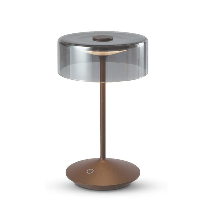 elevenpast table lamp Corten Crystal Rechargeable Table Lamp | White, Black or Corten UB.332109