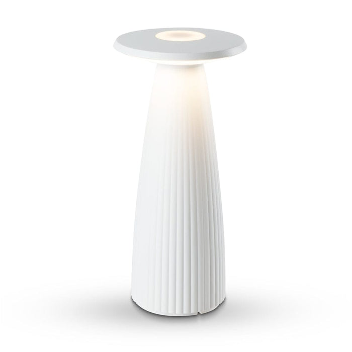elevenpast table lamp Signal White Flora Rechargeable Table Lamp | Sand, White or Sage Green UB.339101