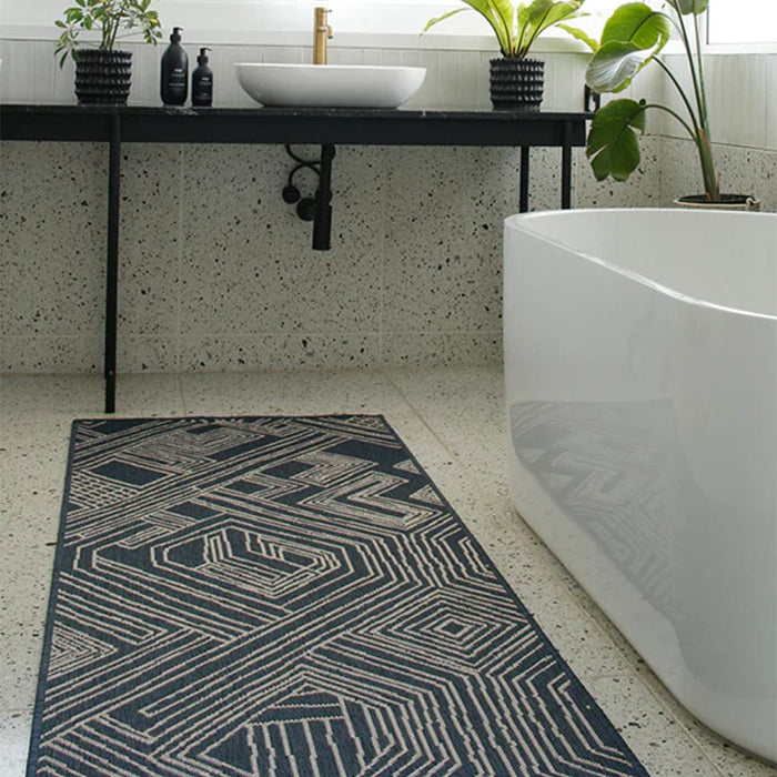 elevenpast rug 3m x 2m Urban Ocean Blue Rug URBANOCEAN3X2