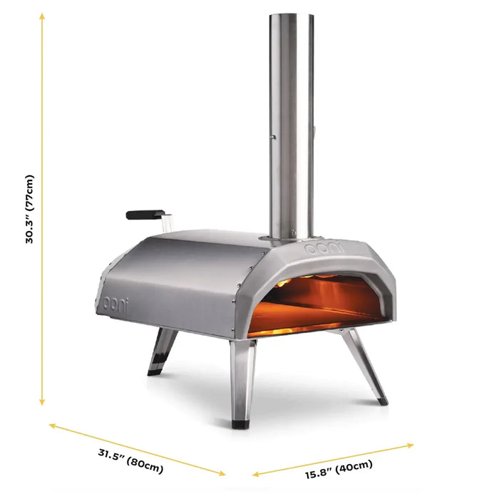 elevenpast Pizza oven Ooni Karu 12 Wood and Charcoal Fired Pizza Oven UU-P32D00 5060967395675