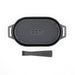 elevenpast grill pan Ooni Cast Iron Grizzler Pan with Stainless Steel Trivet Base UU-P39400 5060967397358