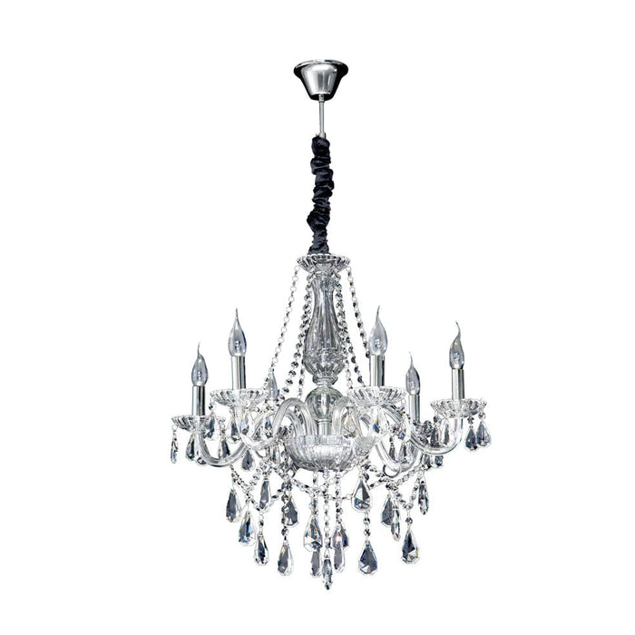 elevenpast Chandelier Vienna 6-Arm Crystal Chandelier – Clear Crystal V-KLCH-8004/6