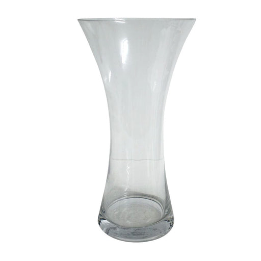 elevenpast vases Hourglass Clear Glass Vase VA170130