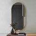 elevenpast Mirrors Odessa Aluminium Mirror Gold Small | Large