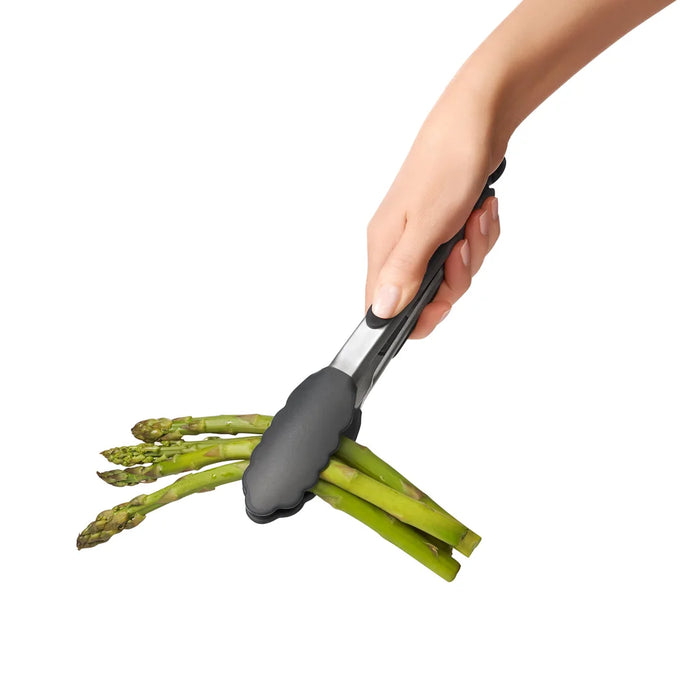 elevenpast food tongs OXO Silicone Tongs 9 Inch | 12 Inch