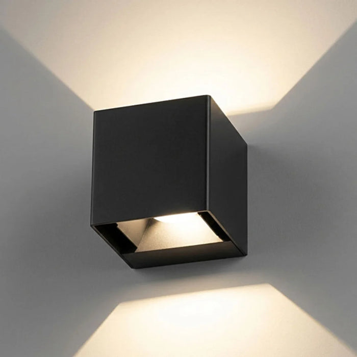 elevenpast Wall Light Split 3CCT Adjustable Up and Down Outdoor Wall Light – White | Black