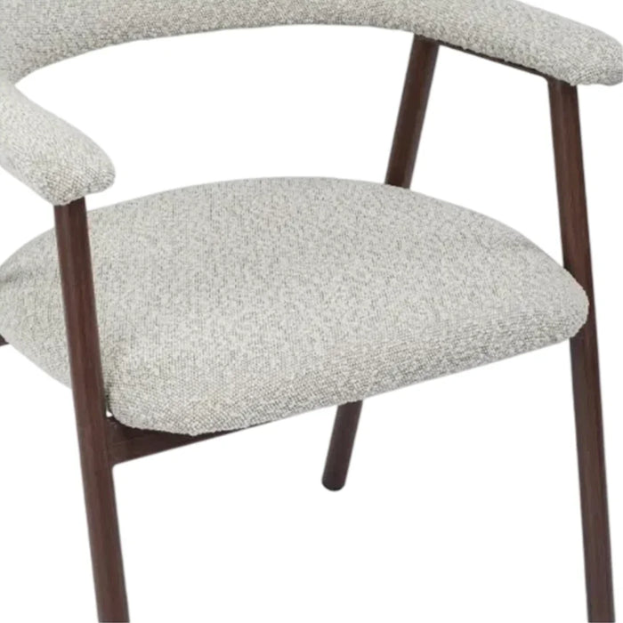 elevenpast dining chair Suki Carver Fabric and Wood Like Dining Chair - Various Colours