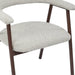 elevenpast dining chair Suki Carver Fabric and Wood Like Dining Chair - Various Colours