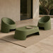 elevenpast outdoor table Montana Sculptural Outdoor Coffee Table – Green | Grey | Terracotta