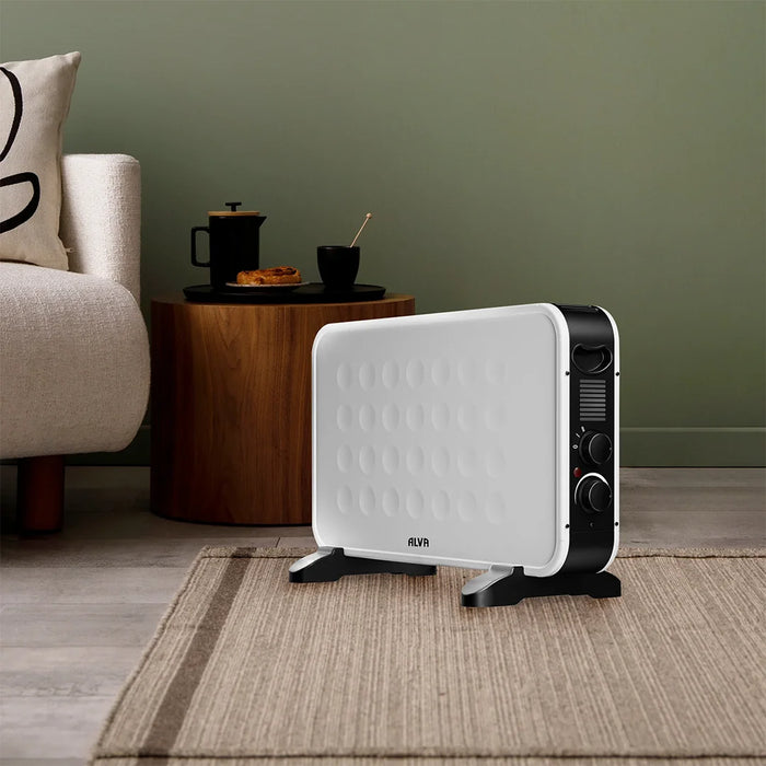 ALVA Heater ALVA Electronic Convection Heater Black | White