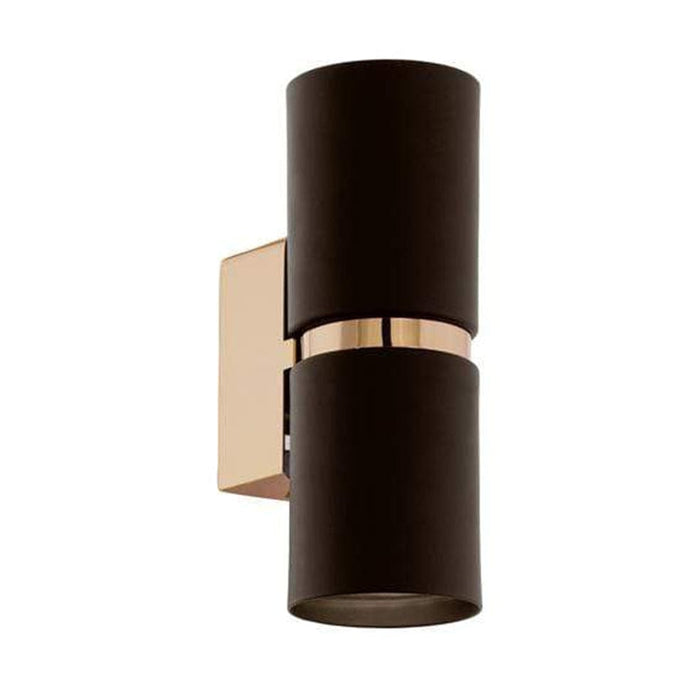 elevenpast Wall light Copper and Gold Passa Round Metal Wall Light Black | Brown W179BRC 9002759953713