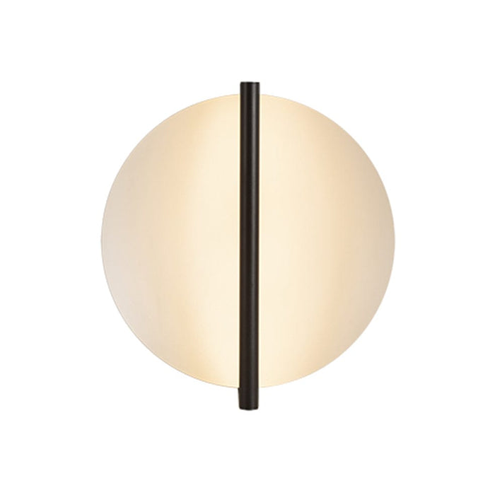 elevenpast Wall light Luna Round Metal and Aluminium LED Wall Light W200 6007328397304