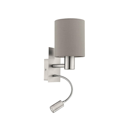 elevenpast Wall light Taupe Pasteri Metal Reading Wall Light White | Taupe W353T 9002759964788