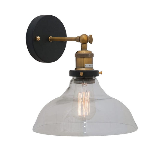 elevenpast lighting Medium Farmhouse Glass Wall Light W456 6007328372691