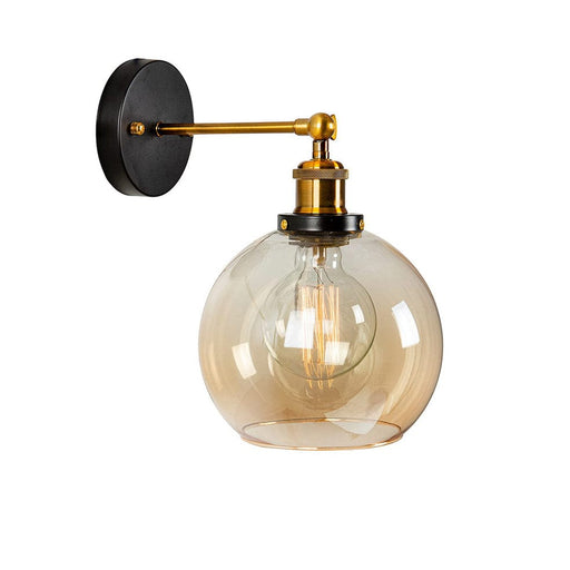 elevenpast Wall light Small Elixir Metal and Glass Wall Light W458 6007328372714