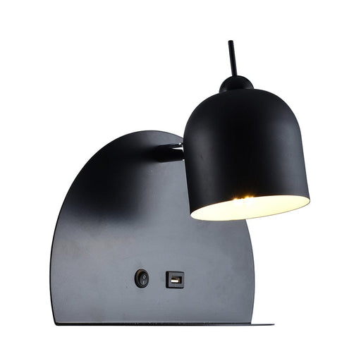 elevenpast Wall light Black Luxo Round w616b