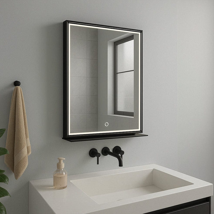 elevenpast Bathroom Mirror Gerard Rectangular LED Bathroom Mirror W654 6009551809241