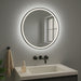 elevenpast Bathroom Mirror Naomi Round LED Bathroom Mirror W656 6009551809265