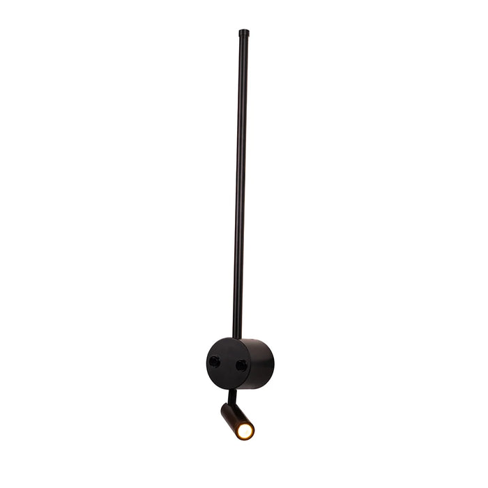 elevenpast Wall Light Black Backlit and Swivel LED Wall Light - 8.5W W668 6009551810889