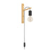 elevenpast Wall light Pockley Wooden Wall Light W671 9002759440138