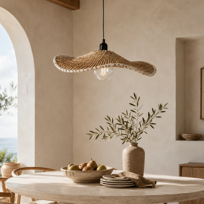 Waverly Woven Pendant Light – Natural