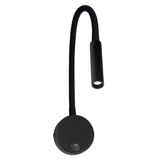 elevenpast Wall light Black Adjustable LED Bedside Reading Wall Light - Black | White WB221 BLACK 6007226089127